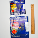 Clear Greeting Card + Invitation Envelopes