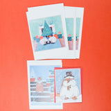 Illustrated Christmas Cards with Envelopes