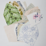 Floral + Leaf Print Envelope Liner Sheets - Mixed Sizes