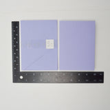 Paper Source Light Blue + Purple Cards + Envelopes