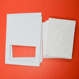 White Photo Cards + Envelopes