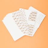 Brown + White Geometric Print Envelopes