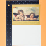 Cherub Painting Season's Greetings Cards with Envelopes - Set of 4