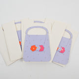 Purple 3D Purse Cards with Envelopes