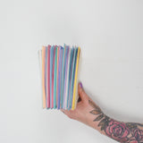 Patterned + Frame Note Cards with Pastel Envelopes