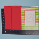 Striped Photo Cards with Envelopes