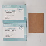 Brown Eupako A2 Invitation Envelopes