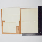 Blank Ivory White Stationery Set