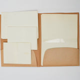Blank Ivory White Stationery Set
