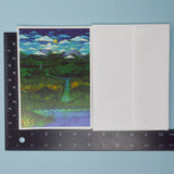 Jewel Tone Illustration Cards with Envelopes