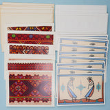Geometric Art Cards with Envelopes