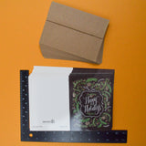 Noble Fir Happy Holiday Cards with Envelopes