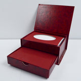 Red Stationery Box with Cards + Envelopes