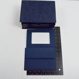 Blue Stationery Box with Cards + Envelopes