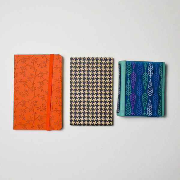Small Patterned Notebooks - Set of 3 Default Title