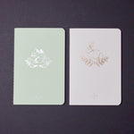 Pink + Green Animal Lined Pocket Journals - Set of 2 Default Title