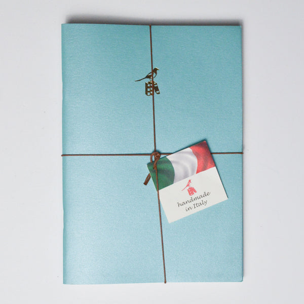 Light Blue Handmade Lined Notebooks - Pack of 3 Default Title