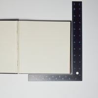 Open-Bound Metallic Embroidery Pattern Square Notebook Default Title