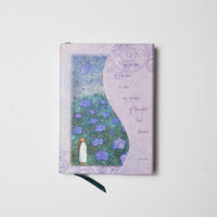 Garden Lined Journal with Magnetic Closure Default Title