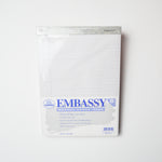 Embassy Pastel Gray Legal Pads - Pack of 6 Default Title