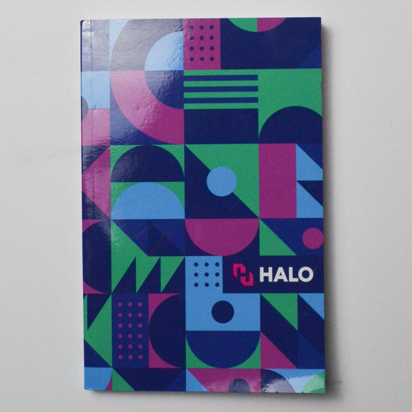 Halo Lined Paper Cover Notebook Default Title