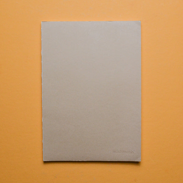 Kraft Cover Mishmash 6.75x9.5"  Mixed Paper Notebook
