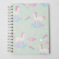 Unicorn Lined Spiral Notebook