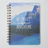 "Start an Adventure" Lined Notebook