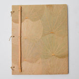 Pressed Leaf Cover Notebook