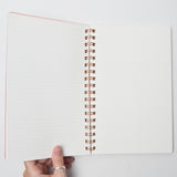 "Smart Strong Fearless Resilient" Lined Spiral Notebook