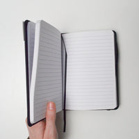 Black Lined Notebook