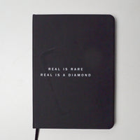 Black Lined Notebook