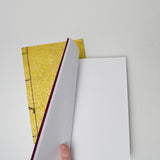 Hand-Bound Blank Page Notebooks - Set of 2