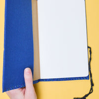 Travel Felt Notebook Cover with Blank Page Notebook