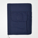 Navy Lihit Lab Notebook Cover