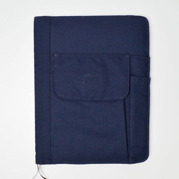 Navy Lihit Lab Notebook Cover