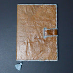 Brown Handmade Paper Notebook with Cover