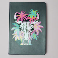 Cow Skull Lined Journal