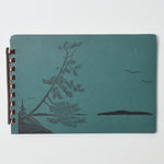 Gwen Frostic Nature Art Block Prints Plastic Bound Notebook