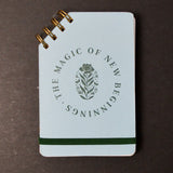 The Magic of New Beginnings Spiral Notepad