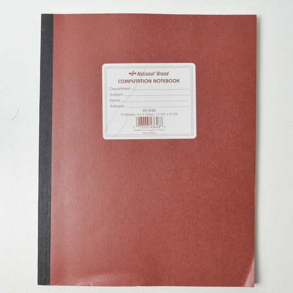 National Brand Computation Notebook