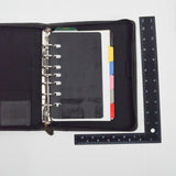 Black Day Timer Notebook Case with Dividers + Assorted Inserts