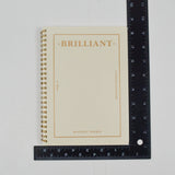 Beige Brilliant Ver. 6 Monthly/Weekly Planner