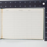 Green + Gold Vintage Address Book