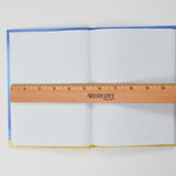 Blue + Yellow Ukraine/Украіна Grid Lined Notebook