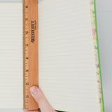 Bright Green Flame Tree Journals Lined Notebook