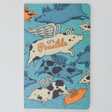 When Pigs Fly Lined Notebook
