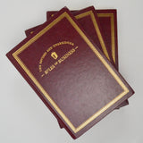 Letts of London Gold Edge Rules of Business Lined Notebooks - Set of 3