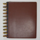 Brown Leather Levenger Discbound Notebook
