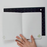 Emerson Quote Post Consumer Paper Cover Lined Notebook